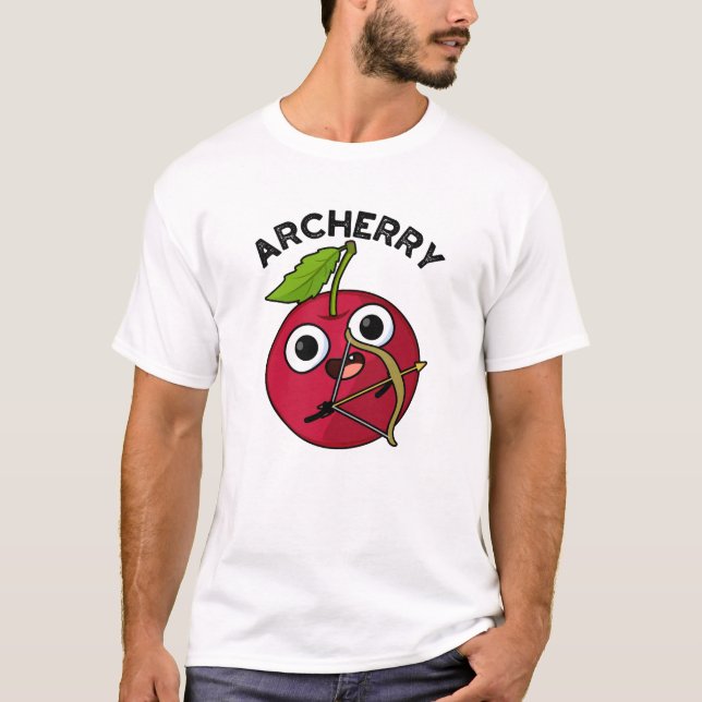 Camiseta Archerry Funny Fruta Archery Pun (Frente)