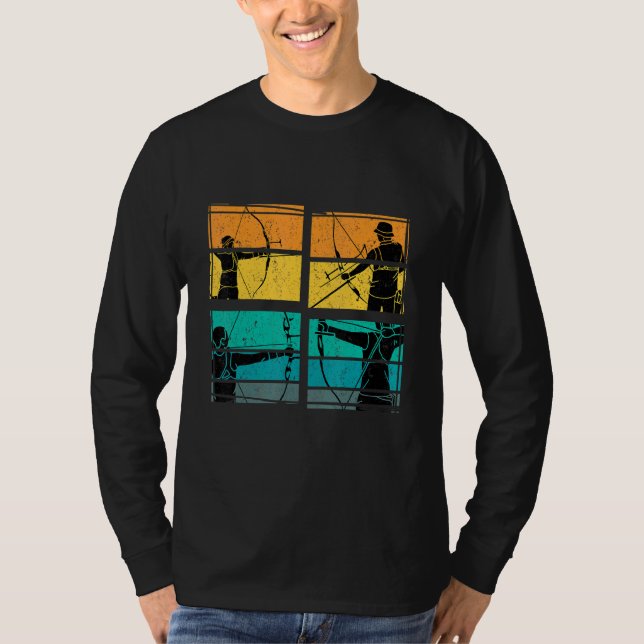 Camiseta Archery Archery Archery Retro Vintage (Frente)