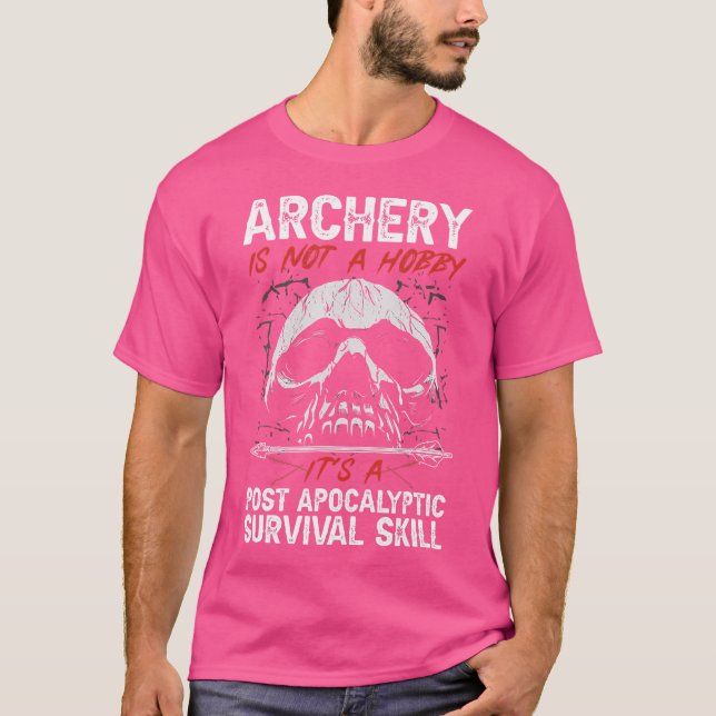 Camiseta Archery Arco Arrows Archery Não É Um Hobby (Frente)