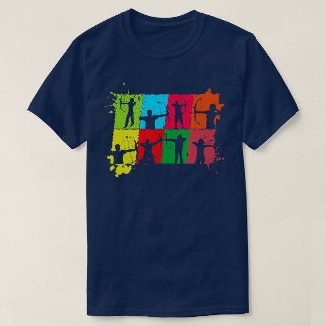 Camiseta Archery Arco Hunter Archer Arco Arrow Archer 1 (Frente do Design)