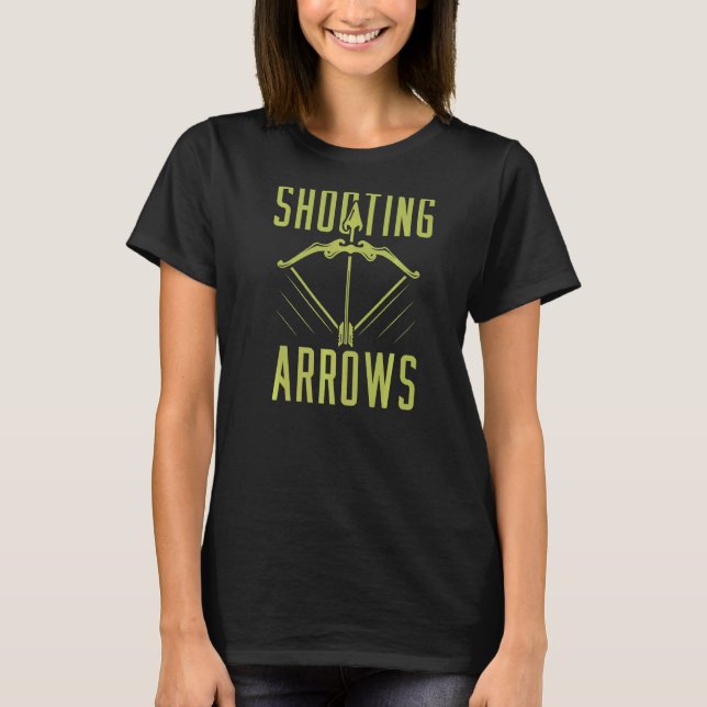 Camiseta Archery Bowman Arco Archer Arco Arrow Target Shoot (Frente)