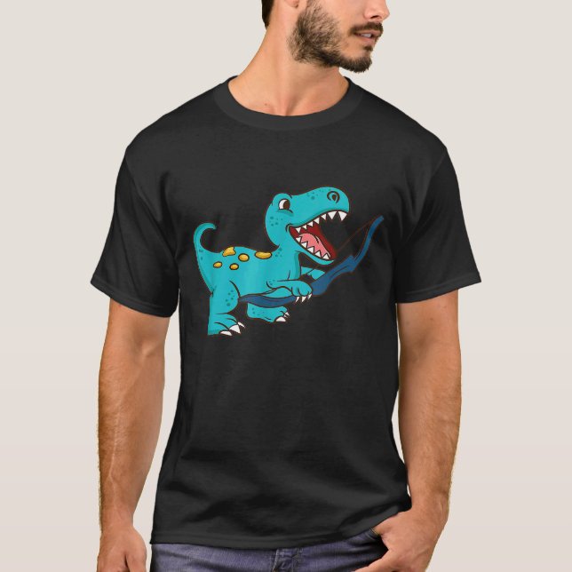 Camiseta Archery Dinosaur (Frente)
