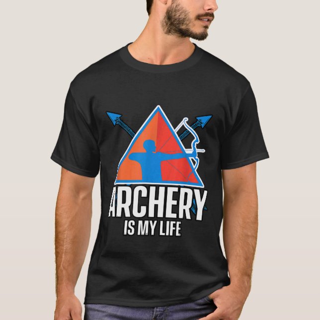 Camiseta Archery É Minha Archery De Vida (Frente)