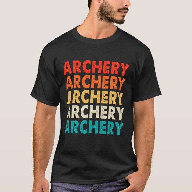 Camiseta Archery é um presente de Pai esportivo (Frente)