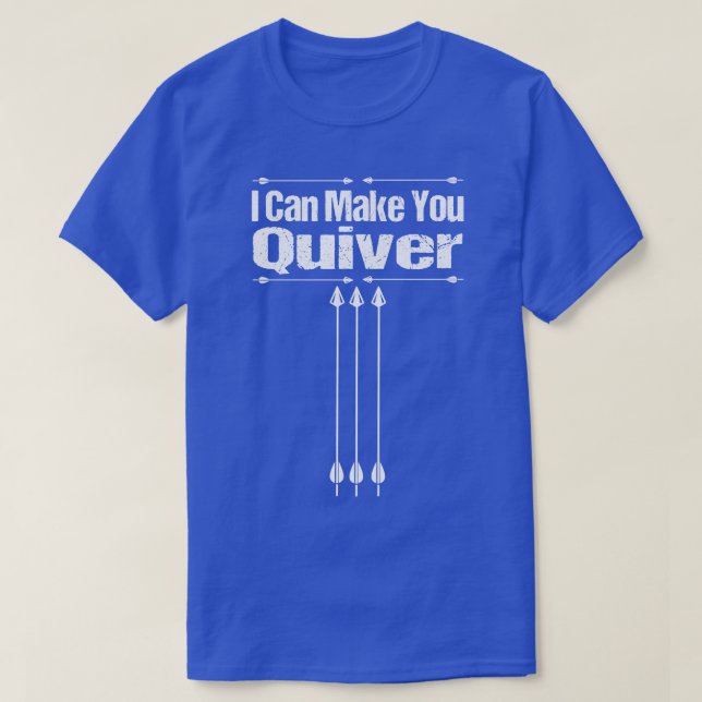 Camiseta Archery, Eu Posso Fazer Você Silencioso (Frente do Design)