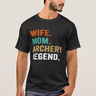 Camiseta Archery For Wife Mãe For Women
