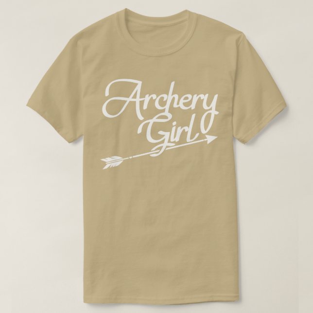 Camiseta Archery Girl (Frente do Design)
