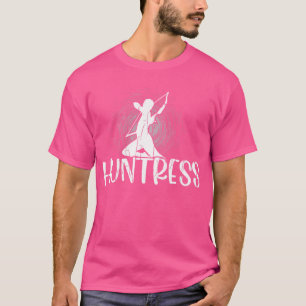 Camiseta Archery Huntress Funny Archer Caça ao Arco de Seta