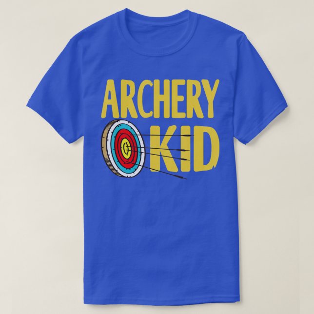 Camiseta Archery Kid Cute Incrível Presente Presente Presen (Frente do Design)