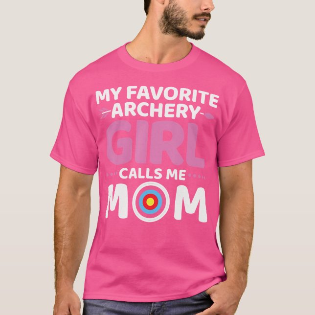 Camiseta Archery Mãe Alvo Setas Arco de Seta Arquivadora L (Frente)