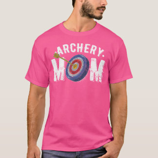 Camiseta Archery Mãe Arco Seta Disparando Mulheres Caçadora
