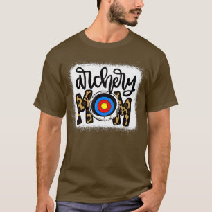 Camiseta Archery Mãe Leopard Shirt Archery Mama