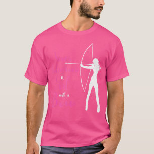 Camiseta Archery Mãe Para Mulheres E Meninas Caçando Arcos