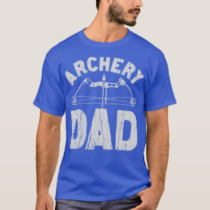 Camiseta Archery Pai Archery para Homens Meninas Crianças