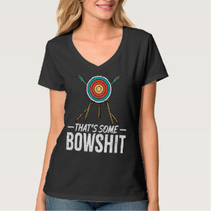 Camiseta Archery Que é um Arco de Seta de Boliche