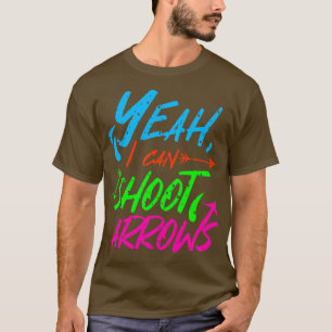 Camiseta Archery Sim Eu Posso Atirar Setas