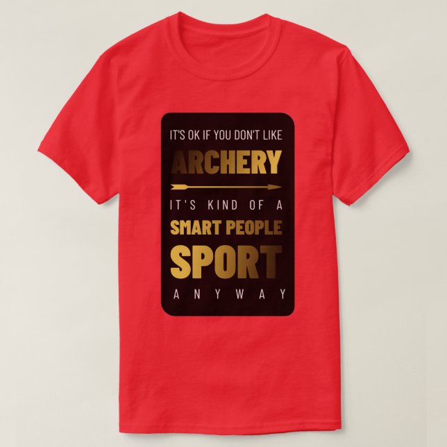Camiseta Archery Smart Pessoas Sport (Frente do Design)