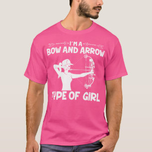 Camiseta Archery Sou Um Tipo De Arco E Seta