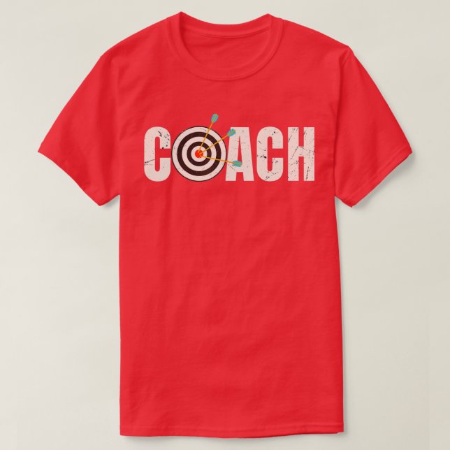 Camiseta Archery Target  for Traditional Archery Coach  (Frente do Design)