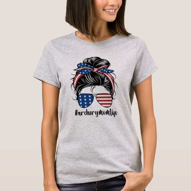Camiseta #ArcheryMãeLife (Frente)