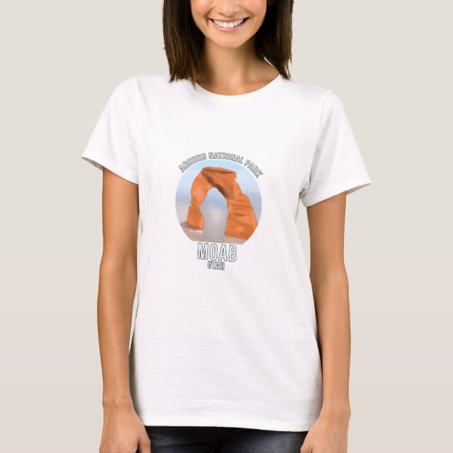 Camiseta Arches National Park Moab Utah (Frente)