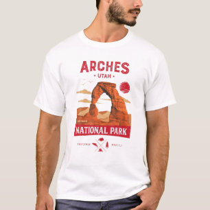 Camiseta Arches National Park T Delicate Arch Vintage Utah