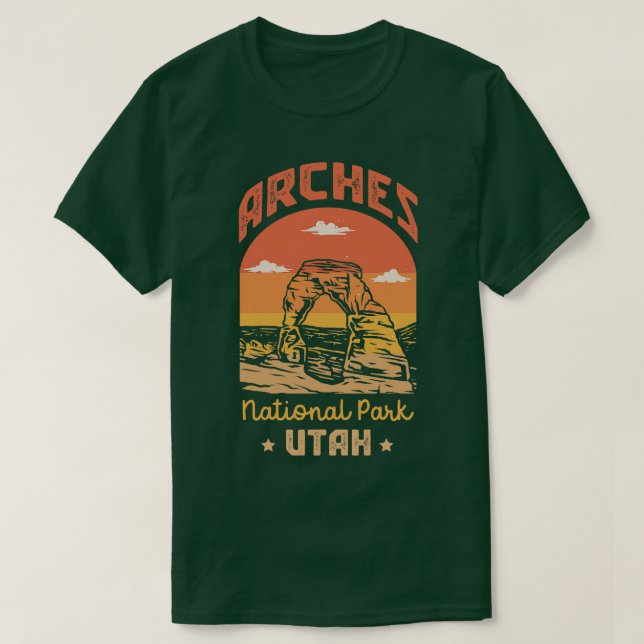 Camiseta Arches National Park Utah (Frente do Design)