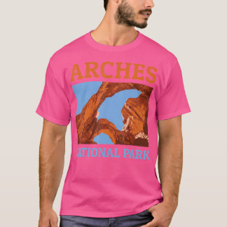 Camiseta Arches National Park - Utah Camping Hiking Tee S