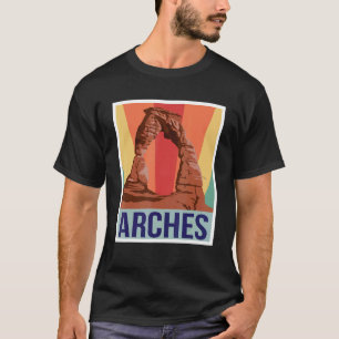 Camiseta Arches Souvenir Parque Nacional Moab Canyon Souven