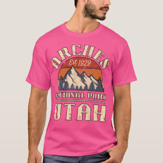 Camiseta Arches Utah Nature Caminhando Montanhas ao ar livr