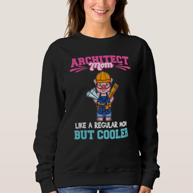 Camiseta Architect Mom Like A Regualr Mom But Cooler_1 (Frente)