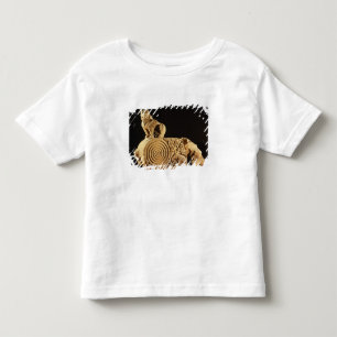 Camiseta Architrave amarelo com grifo, Sanchi do arenito,