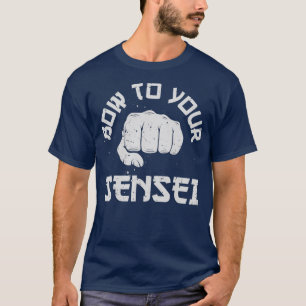 Camiseta Arco Ao Seu Sensei Engraçado Karate Artes Marciai