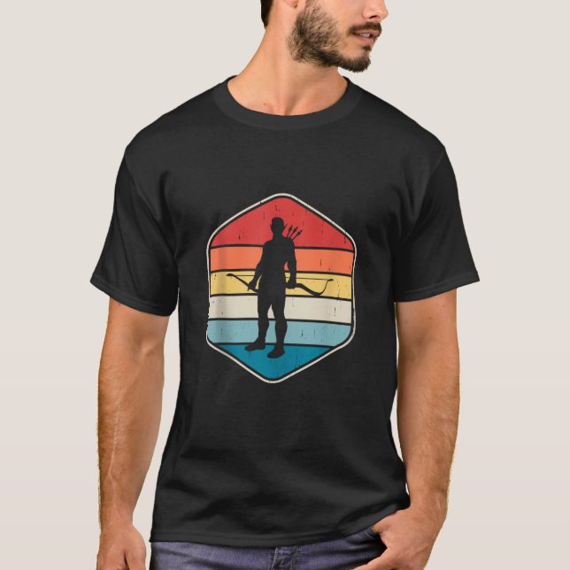 Camiseta Arco Archer de Caça ao Arco Longo Tanque de Fotogr (Frente)