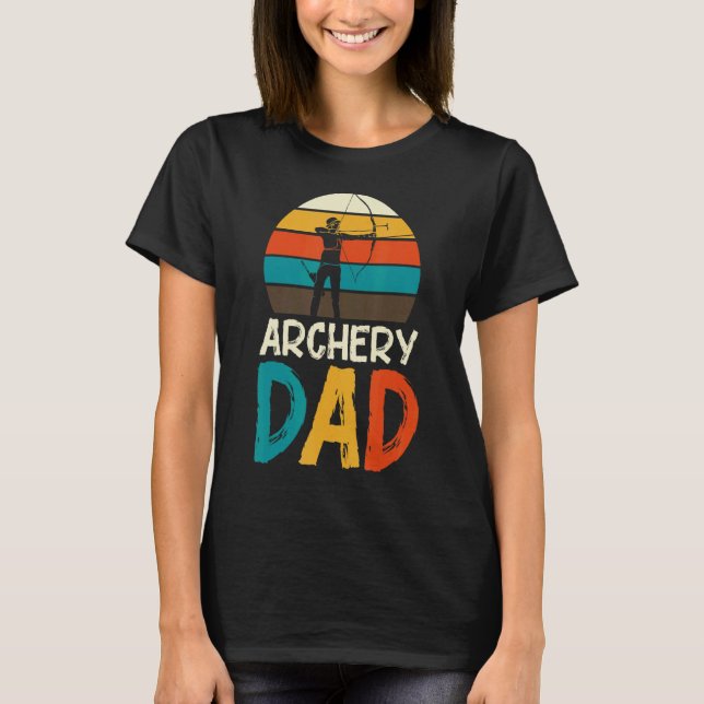 Camiseta Arco Archery Archer Diversão de caça (Frente)