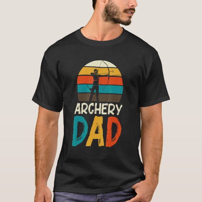 Camiseta Arco Archery Archer Diversão de caça (Frente)
