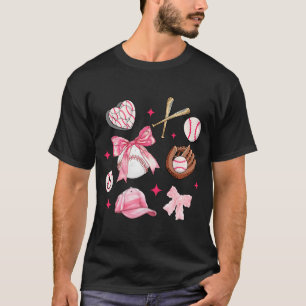 Camiseta Arco Baseball Mãe Arco Rosa Dia de as mães Mulhere