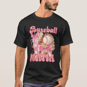 Camiseta Arco Boujee Baseball Mama Baseball Coquette