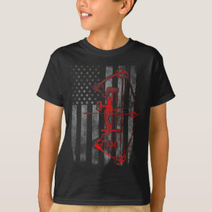Camiseta Arco Caça à Bandeira Arqueiro Engraçado Presente d