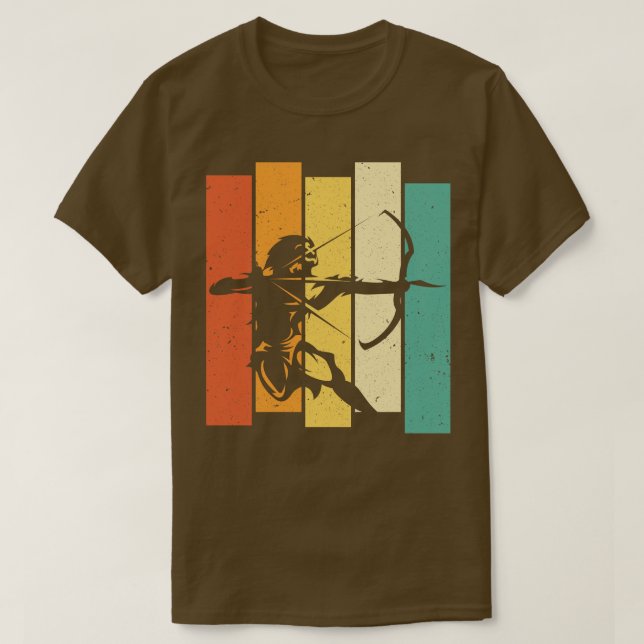 Camiseta Arco Caça Ofertas Retro Archery (Frente do Design)