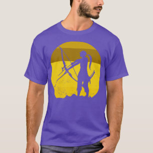 Camiseta Arco caçando arqueiros Arco-Arco Longbow Archer
