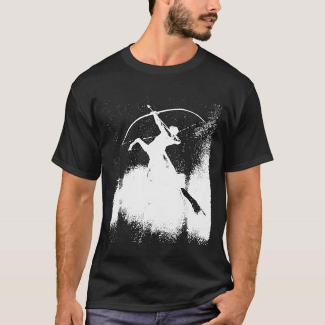 Camiseta Arco Centaur Archery Arrow Vintage Engraçado (Frente)