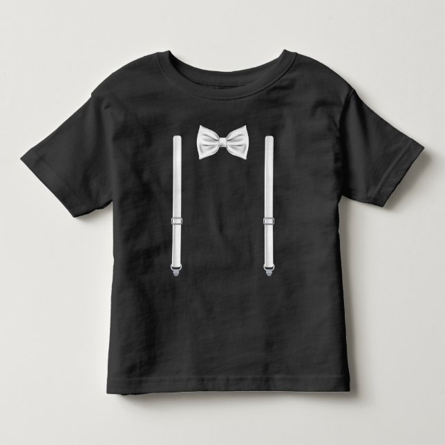 Camiseta Arco Com Suspendedores - Bolacha Para Casamentos (Frente)