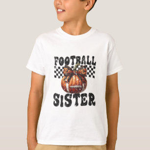 Camiseta Arco Coquete Abóbora Pézinha Irmã Dia de Jogo Ação