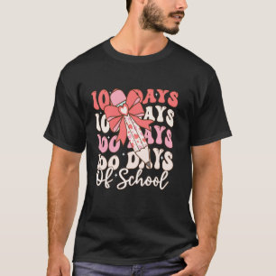 Camiseta Arco Coquete de 100 Dias de Escola 100º Dia de Esc
