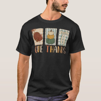 Camiseta Arco Coquete de Ação de Graças Agradecido Dia de A