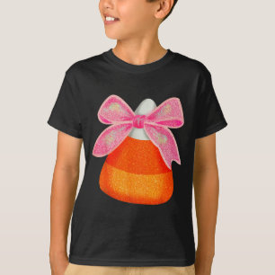 Camiseta Arco Coquete de Milho Doce para Mulheres Meninas C