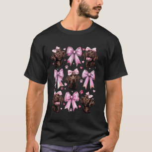 Camiseta Arco Coquete Labrador Chocolate Retriever de Labra