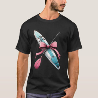 Camiseta Arco Coquete Paddle SUP Em Pé Barco Remo Garota