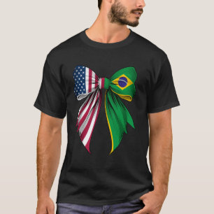 Camiseta Arco Coquete Raízes do Brasil Herança Orgulho Bras